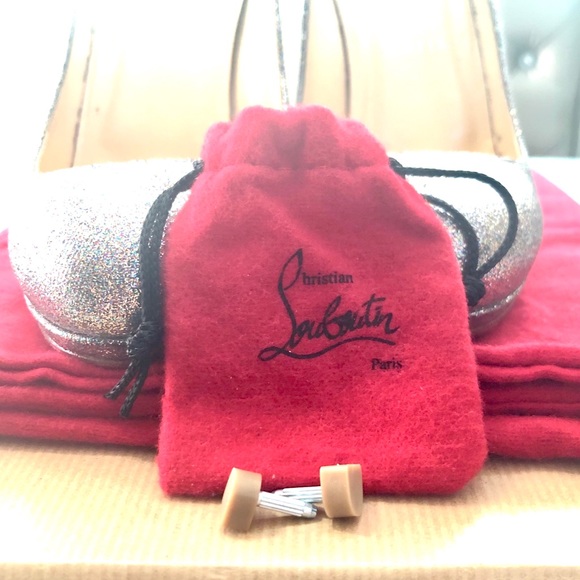 Christian Louboutin Neofilo Glitter Pumps - Picture 8 of 8